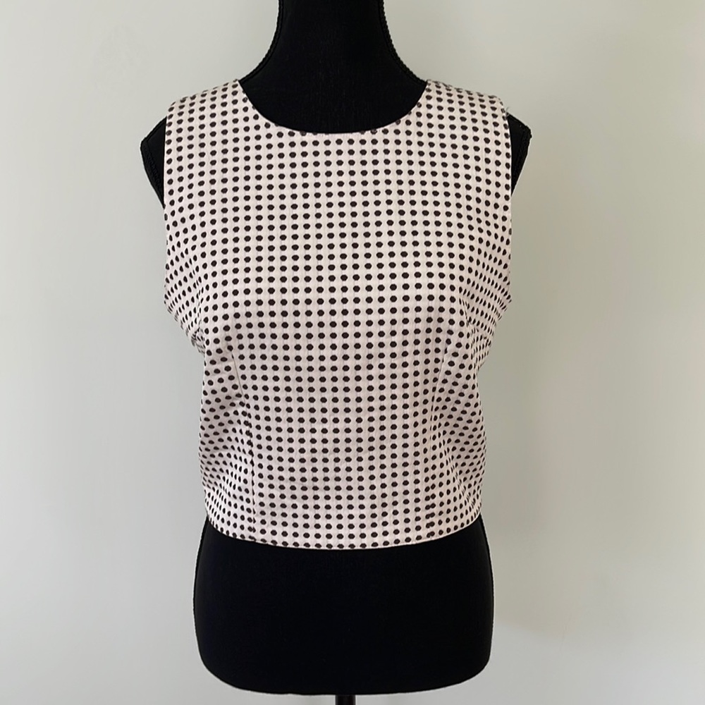 Haight & Ashbury pooka dot top